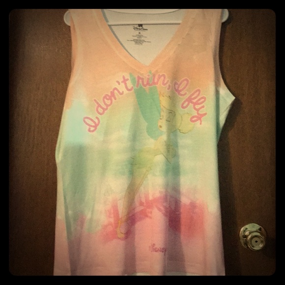 Disney Tops - Run Disney Tinkerbell Tank Disney Tops - Run Disney Tinkerbell Tank